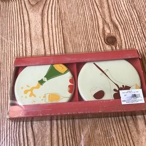 NEW Wine Champagne Coasters
